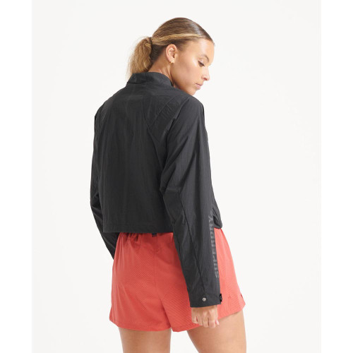 Superdry Γυναικείο μπουφάν Run Cropped Weatherproof Coat